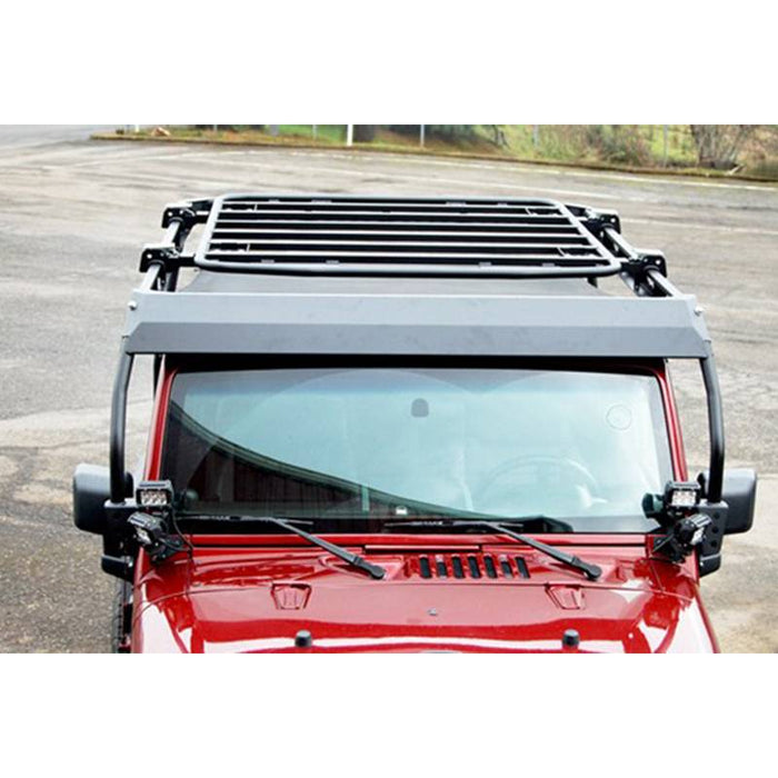 Warrior 10982 MOD Rack for Jeep Wrangler JK 2007-2018 - Black Powder Coat