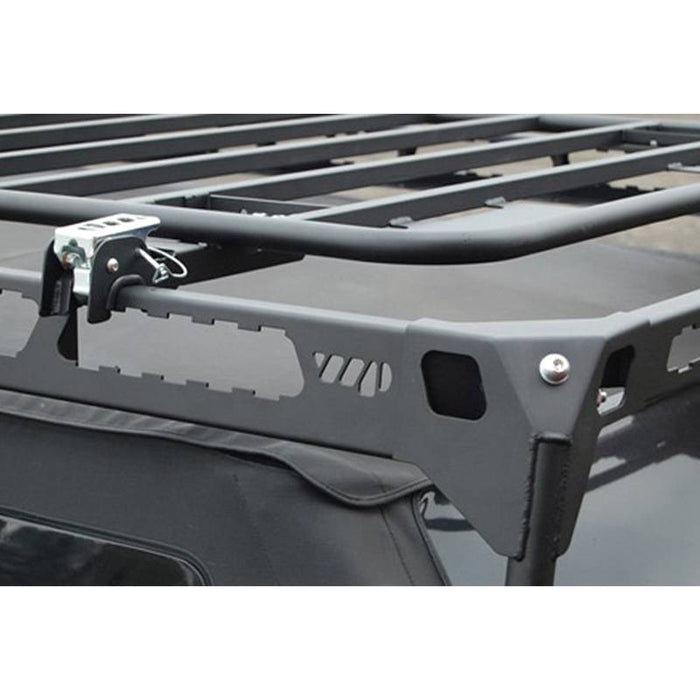 Warrior 10982 MOD Rack for Jeep Wrangler JK 2007-2018 - Black Powder Coat