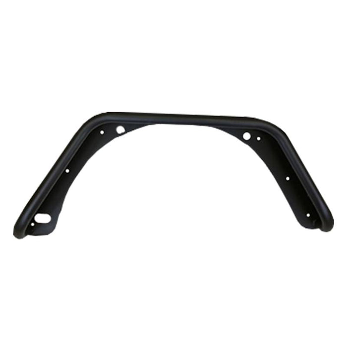 Warrior 7302PC 4" Rear Tube Fender Flares for Jeep Wrangler TJ/LJ 1997-2006 - Black Powder Coat