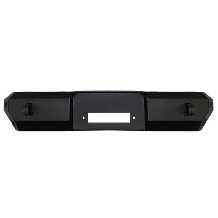 Warrior 6527 Winch MOD Series Stubby Front Bumper for Jeep Wrangler JL/Gladiator JT 2018-2022 - Black Powder Coat