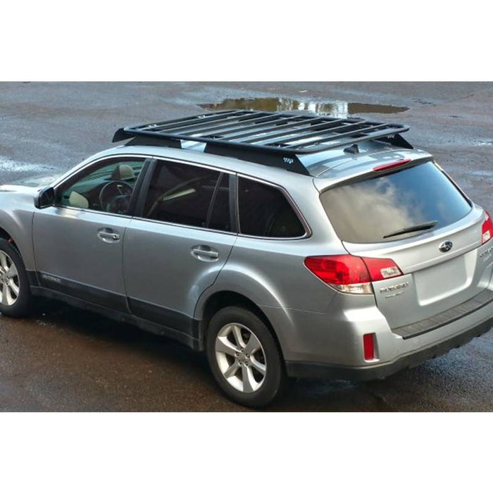 Warrior 10962 Platform Roof Rack for Subaru Outback 2010-2014 - Black Powder Coat