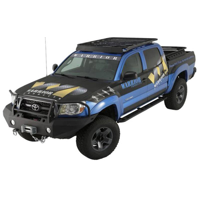 Warrior 4860 Platform Roof Rack for Toyota Tacoma 2005-2022 - Black Powder Coat