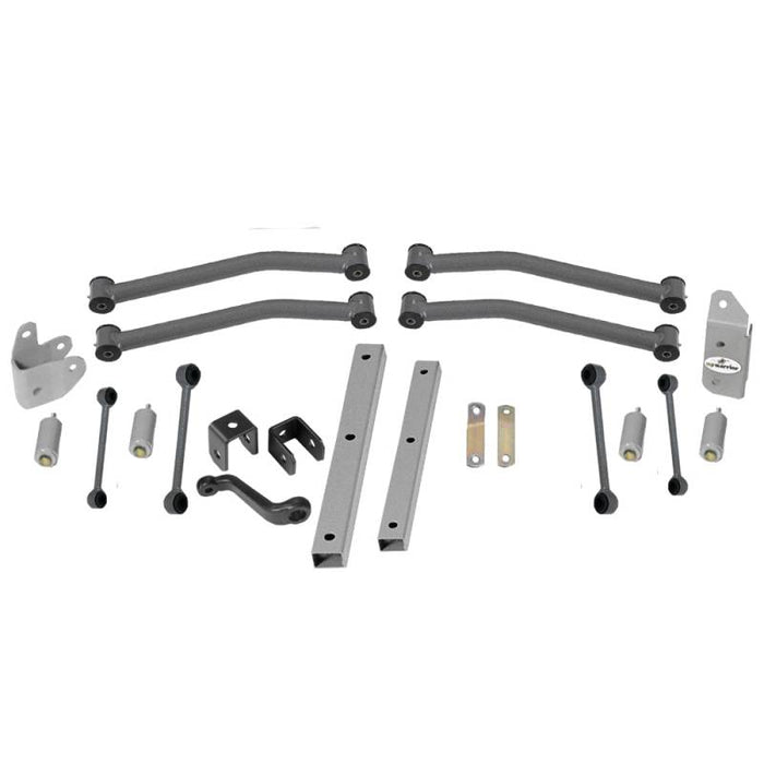 Warrior 30741 4" Lift Kit w/out Shocks for Jeep Wrangler TJ/LJ 2003-2006