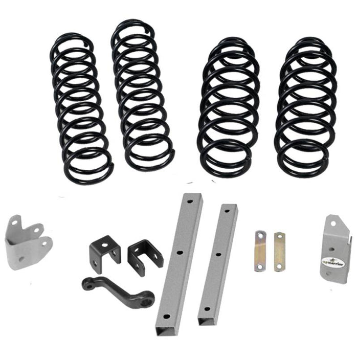 Warrior 30841 4" Economy Lift Kit w/out Shocks for Jeep Wrangler TJ/LJ 2003-2006