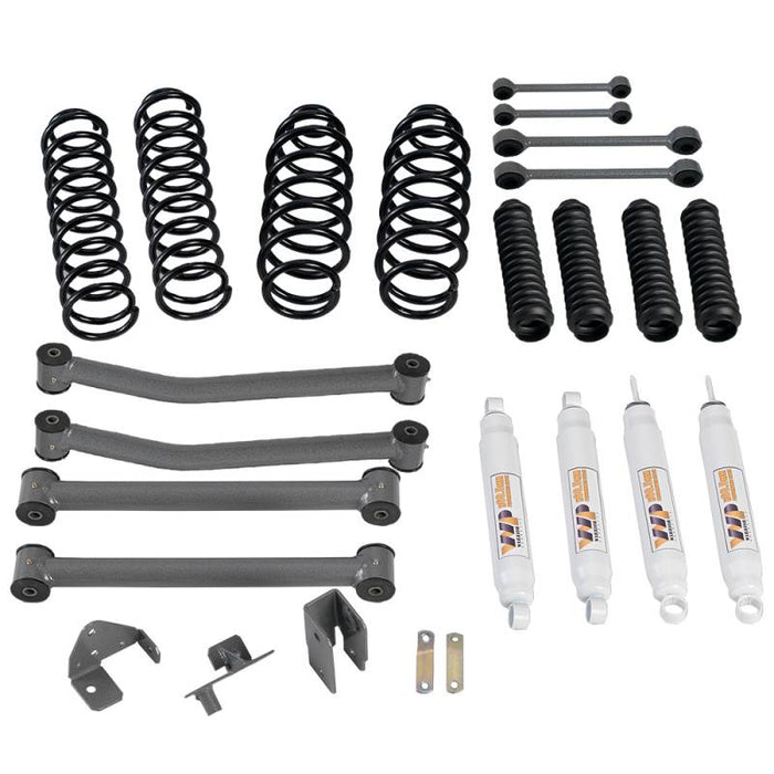 Warrior 30851 3" Lift Kit w/ Shocks for Jeep Wrangler JK 2007-2018