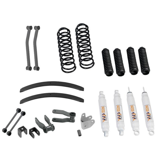 Warrior 30930 3" Lift Kit w/ Shocks for Jeep Cherokee XJ 1984-2001