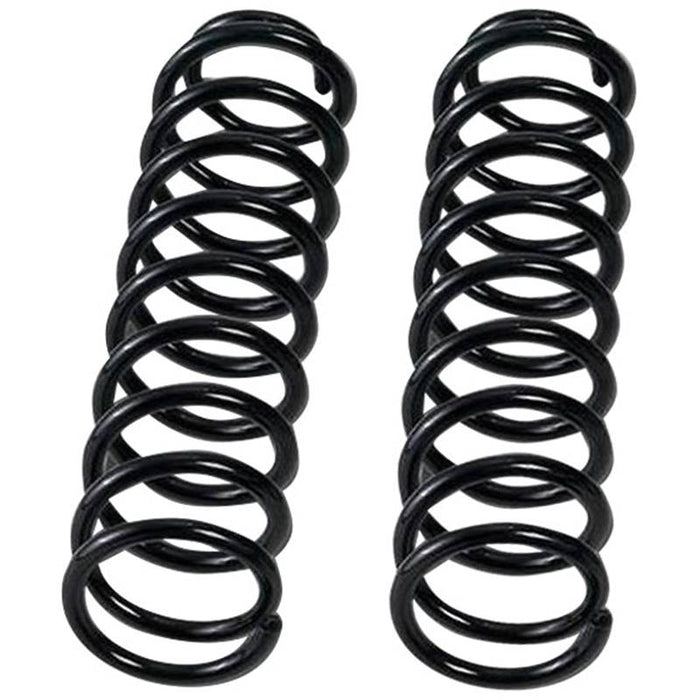 Warrior 800042 Front 3" Coil Spring for Jeep Wrangler JK 2007-2018 - Black Powder Coat