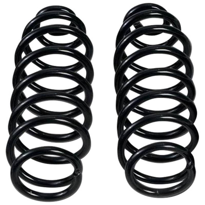 Warrior 800043 Rear 3" Coil Spring for Jeep Wrangler JK 2007-2018 - Black Powder Coat