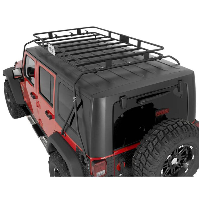 Warrior 879 Safari Sport Roof Rack Basket - Black Powder Coat