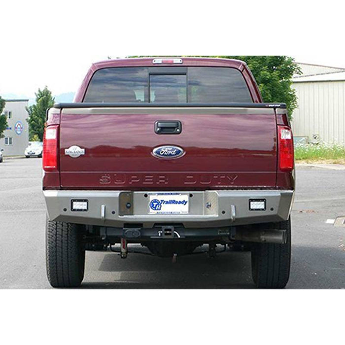 TrailReady 18560 Rear Bumper w/ D-Ring Tabs for Ford F250/F350 1998-2015