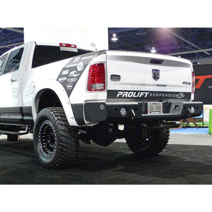 TrailReady 37501 Rear Bumper w/ D-Ring Tabs for Dodge Ram 2500/3500 2010-2018