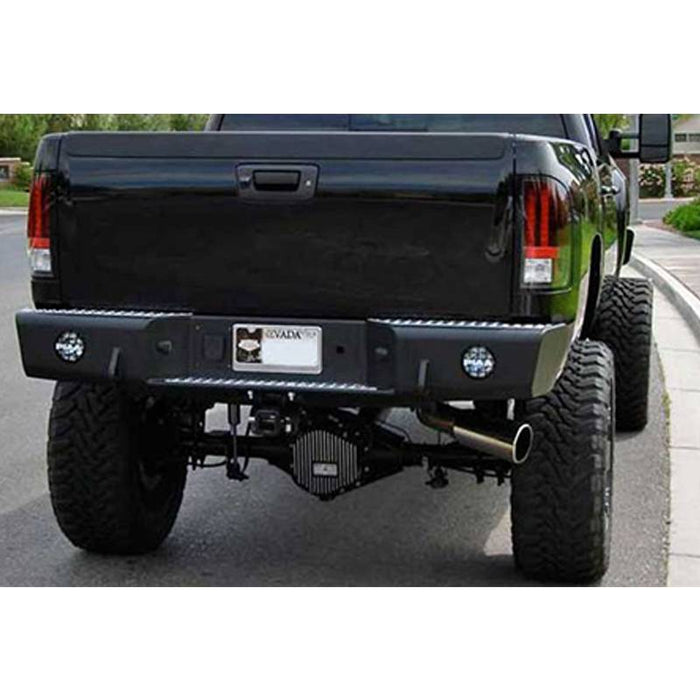 TrailReady 65501 Rear Bumper w/ D-Ring Tabs for GMC Sierra 1500 2007-2013