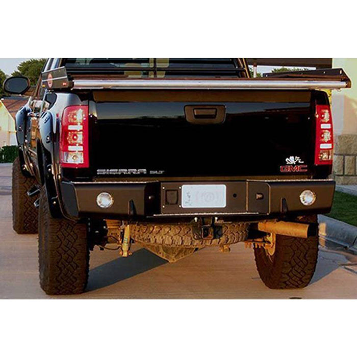 TrailReady 65501 Rear Bumper w/ D-Ring Tabs for GMC Sierra 1500 2007-2013