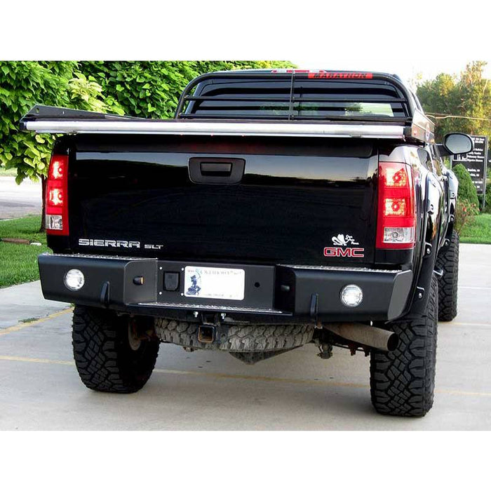 TrailReady 65502 Rear Bumper w/ D-Ring Tabs for Chevy Silverado 1500 2007-2013