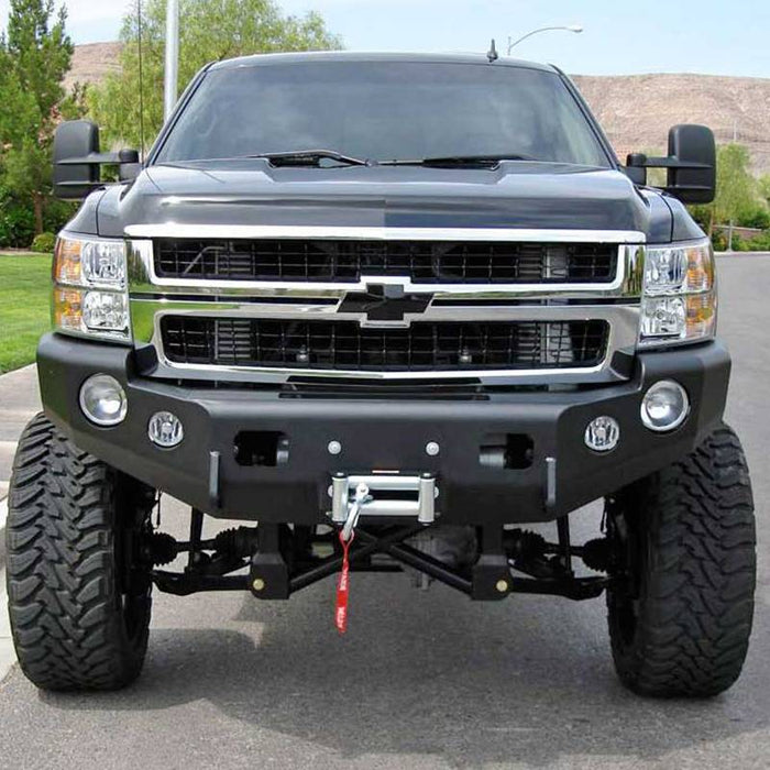 TrailReady 10655B Winch Front Bumper for Chevy Suburban 2015-2020