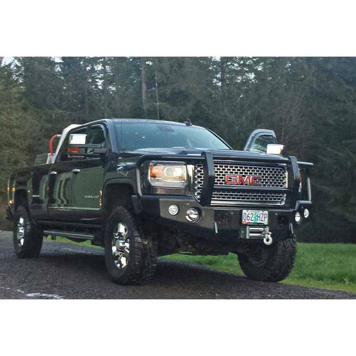 TrailReady 10880G Winch Front Bumper w/ Full Guard for GMC Sierra 1500 2014-2015