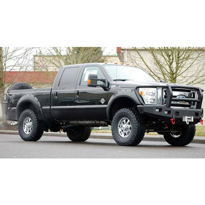 TrailReady 12375G Winch Front Bumper w/ Full Guard for Ford F450/F550 2017-2020