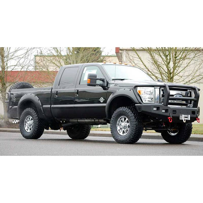 TrailReady 12365G Winch Front Bumper w/ Full Guard for Ford F250/F350 2017-2022