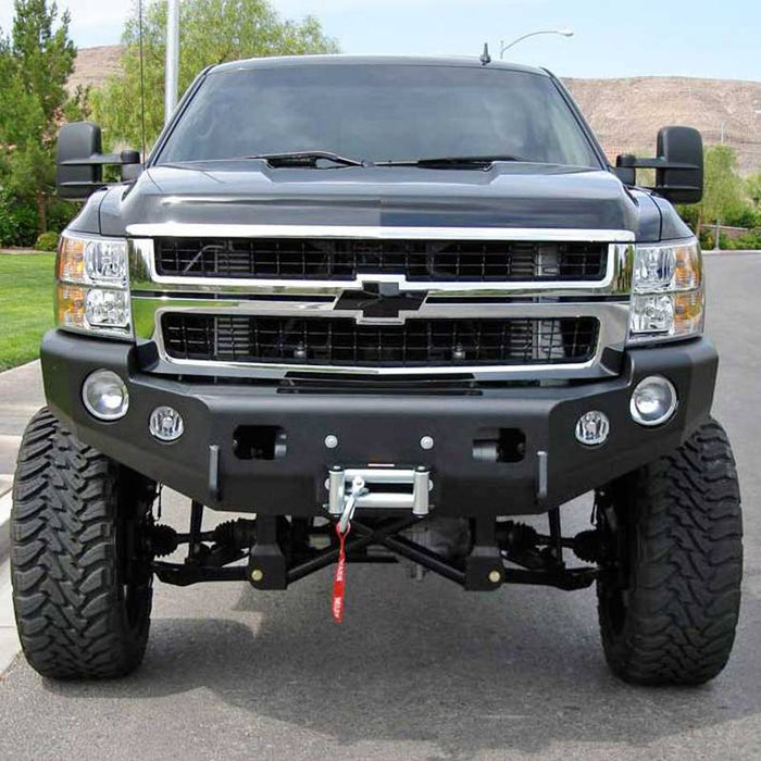 TrailReady 10302B Winch Front Bumper for Chevy Suburban 2500 2000-2006