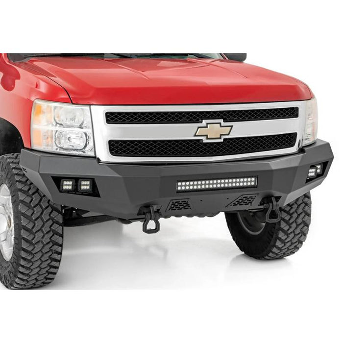 Rough Country 10769 Winch Front Bumper for Chevy Silverado 1500HD 2007-2013