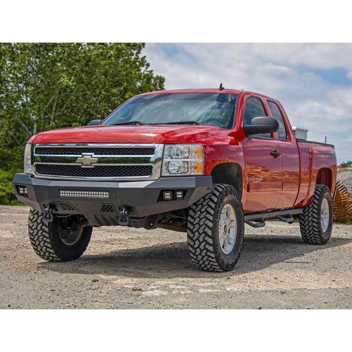 Rough Country 10769 Winch Front Bumper for Chevy Silverado 1500HD 2007-2013