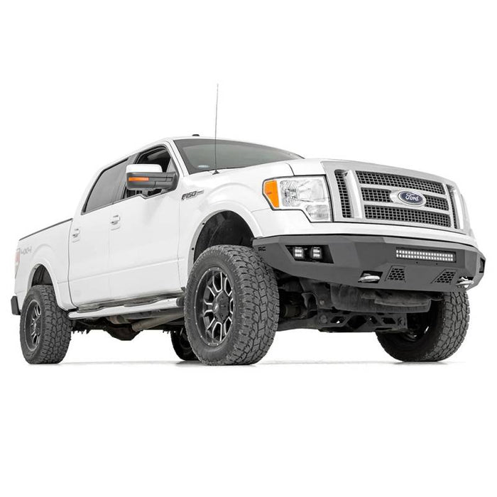 Rough Country 10767 Winch Front Bumper for Ford F-150 2009-2014