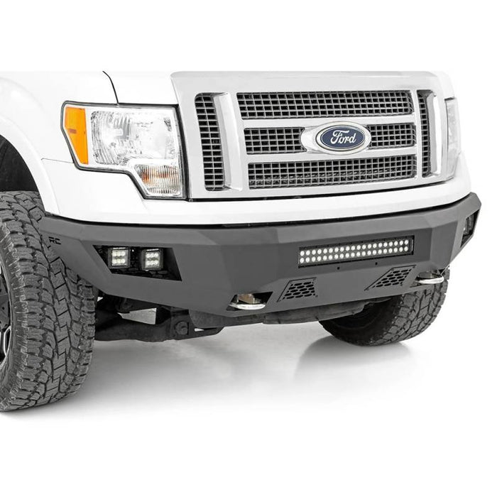 Rough Country 10767 Winch Front Bumper for Ford F-150 2009-2014