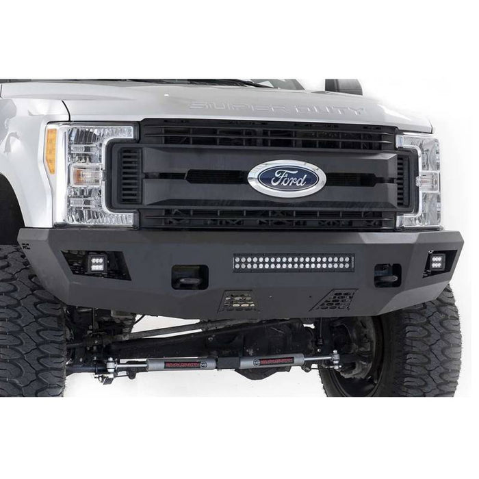 Rough Country 10787 Winch Front Bumper for Ford F250/F350 2017-2022