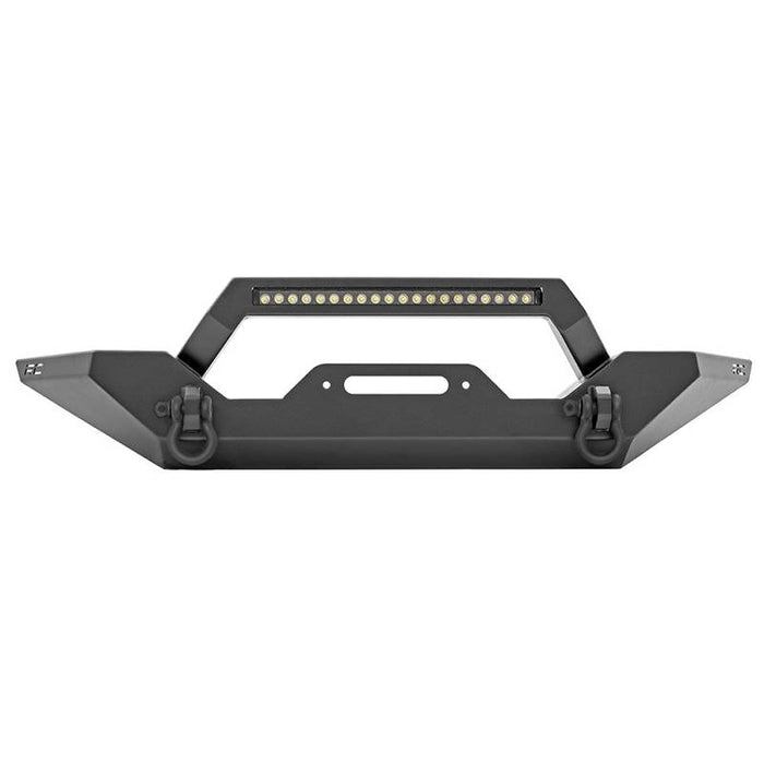 Rough Country 10595 Full Width Winch Front Bumper for Jeep Wrangler TJ/YJ 1987-2006