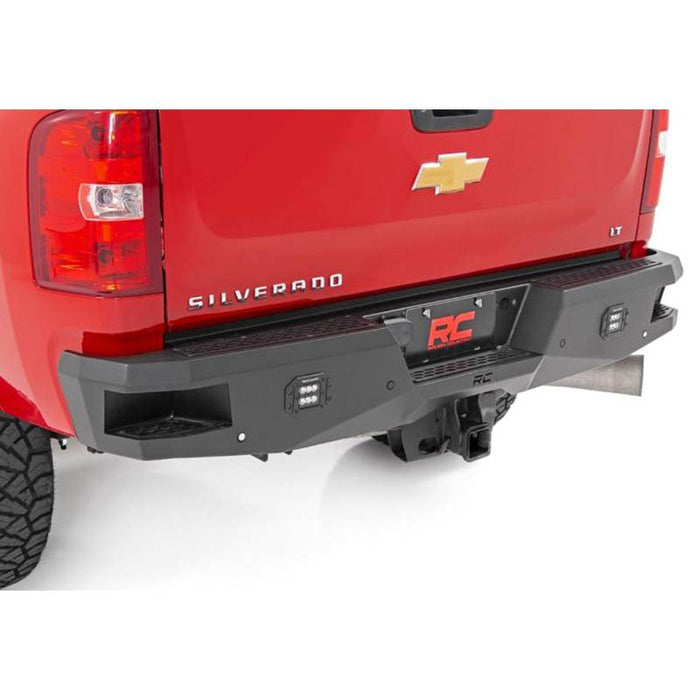 Rough Country 10779 Rear Bumper for Chevy Silverado and GMC Sierra 2500HD/3500 2011-2019