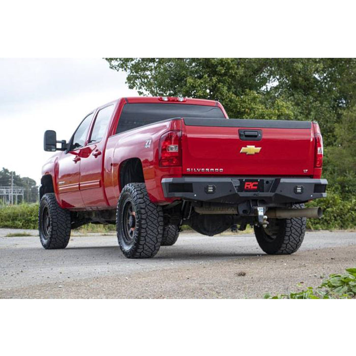 Rough Country 10779 Rear Bumper for Chevy Silverado and GMC Sierra 2500HD/3500 2011-2019