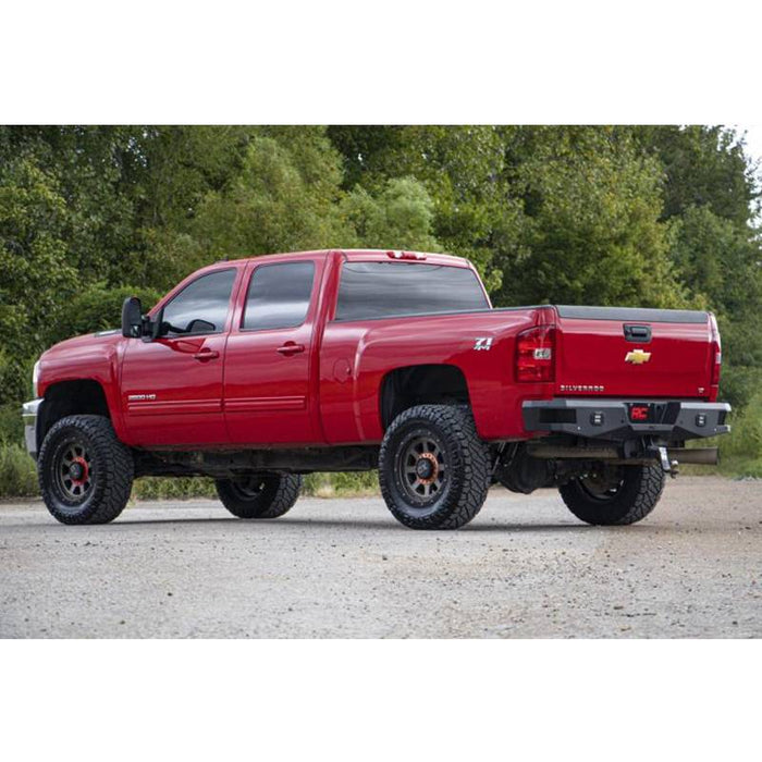 Rough Country 10779 Rear Bumper for Chevy Silverado and GMC Sierra 2500HD/3500 2011-2019