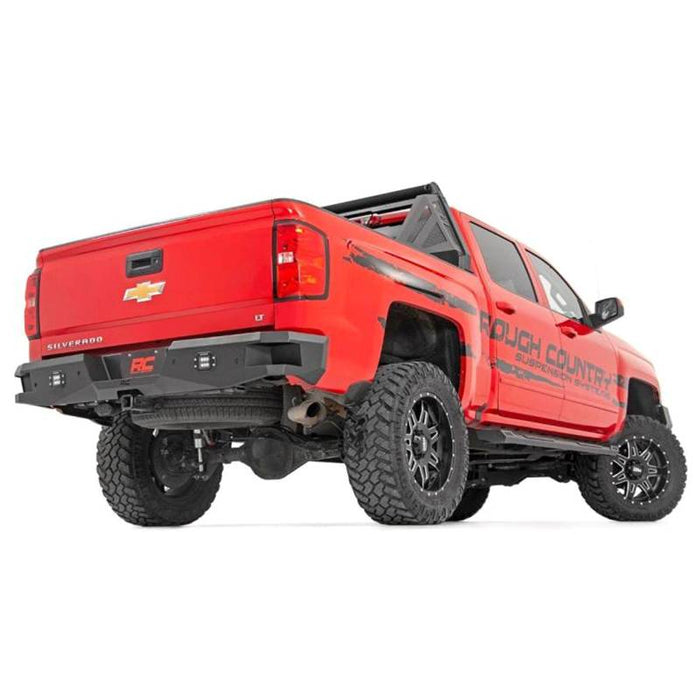 Rough Country 10773 Rear Bumper for Chevy Silverado and GMC Sierra 1500 2007-2018