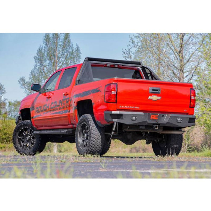 Rough Country 10773 Rear Bumper for Chevy Silverado and GMC Sierra 1500 2007-2018