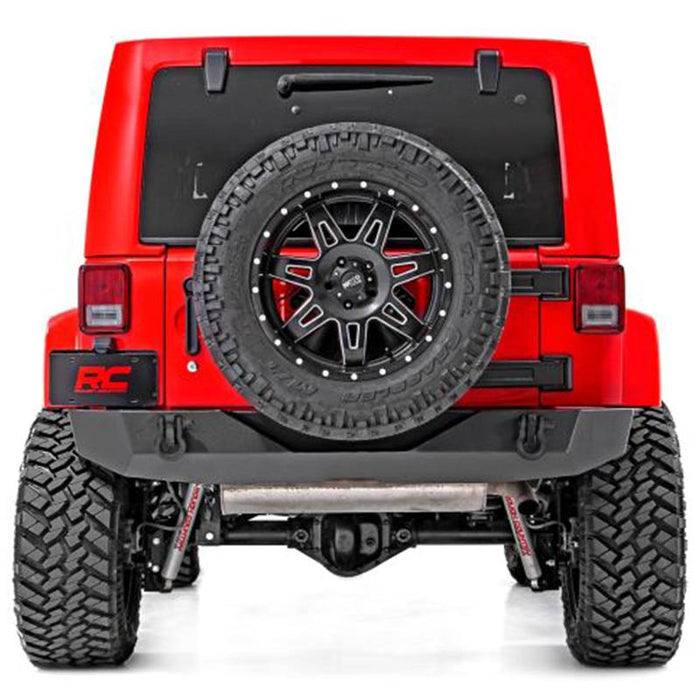 Rough Country 10593A Rear Bumper for Jeep Wrangler JK 2007-2018