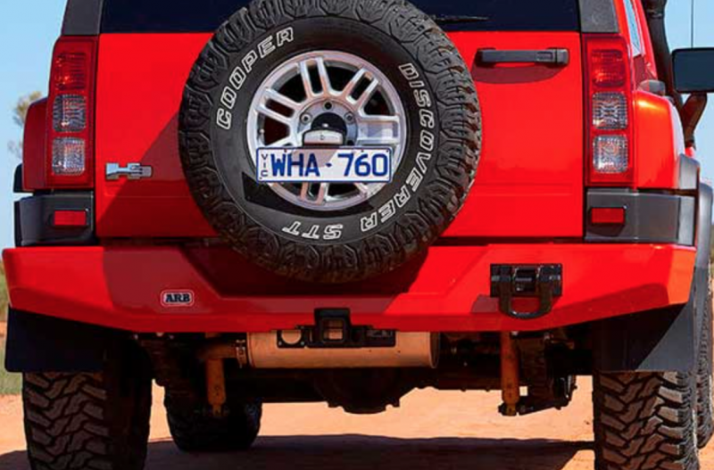 ARB 5668020 Rear Bumper for Hummer H3 2006-2009