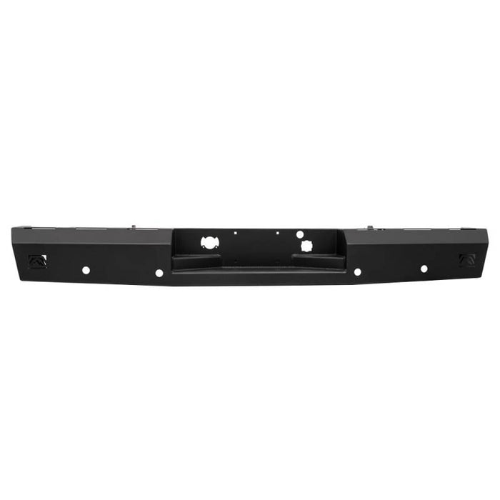 Fab Fours CH20-RT4950-1 Red Steel Rear Bumper w/ Sensor Holes for GMC Sierra 2500HD/3500 2020-2022