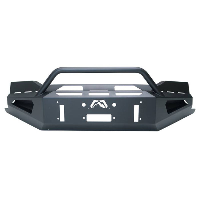 Fab Fours CS19-RS4062-1 Red Steel Winch Front Bumper w/ Pre-Runner Guard for Chevy Silverado 1500 2019-2022