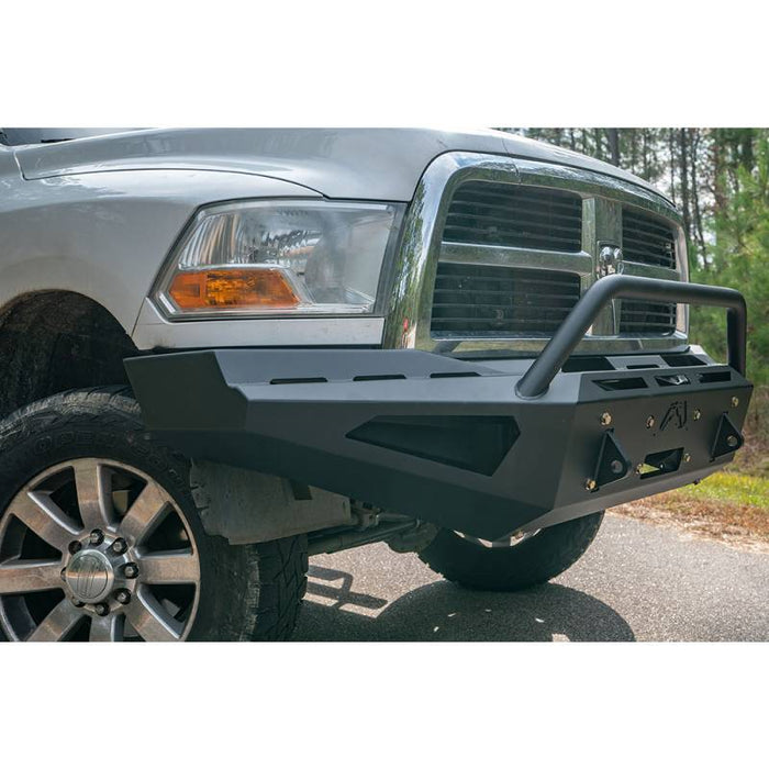 Fab Fours DR19-RS4462-1 Red Steel Winch Front Bumper w/ Pre-Runner Guard for Dodge Ram 2500 HD/3500 2019-2022