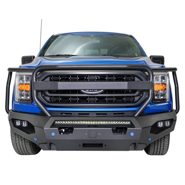 Fab Fours FF21-X4750-1 Matrix Front Bumper w/ Full Guard for Ford F-150 2021