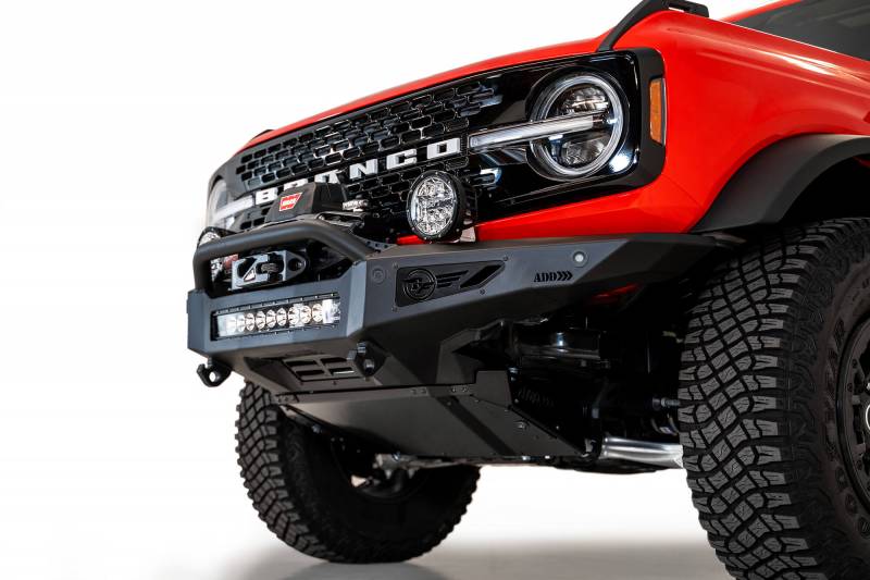 ADD F230181060103 Rock Fighter Winch Front Bumper Ford Bronco 2021-2022