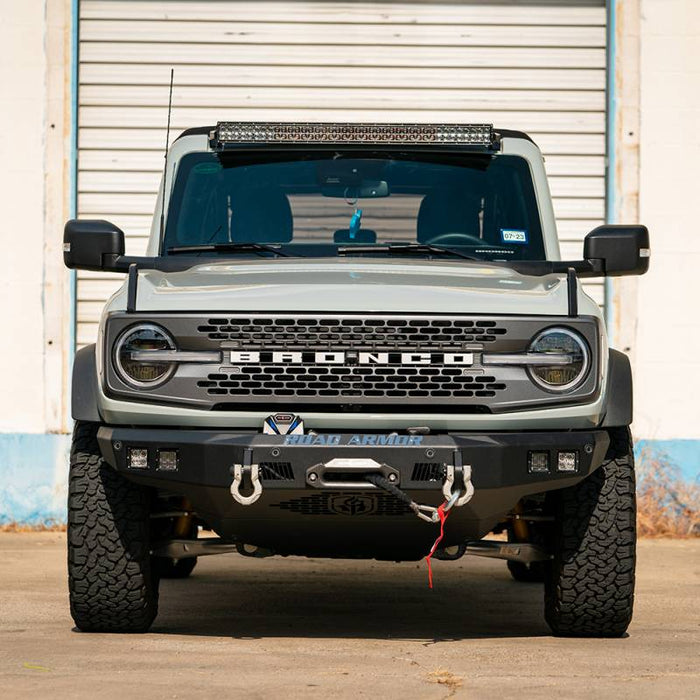 Road Armor 6213F10B Stealth Winch Front Bumper for Ford Bronco 2021-2022