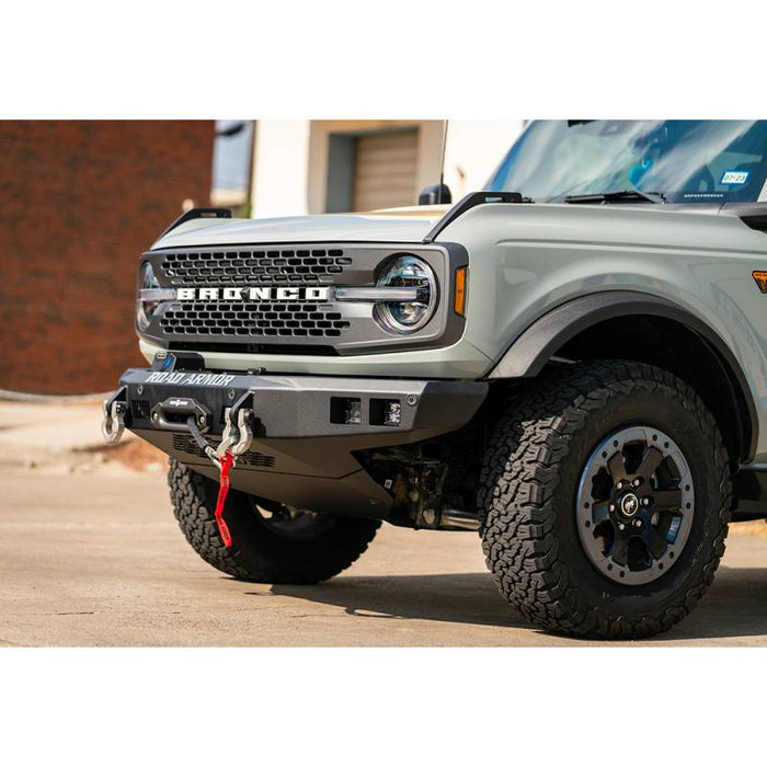 Road Armor 6213F10B Stealth Winch Front Bumper for Ford Bronco 2021-2022