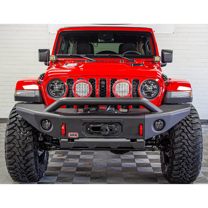 ARB 3450460 Bondi Deluxe Front Winch Bumper for Jeep Wrangler JL 2018-2022