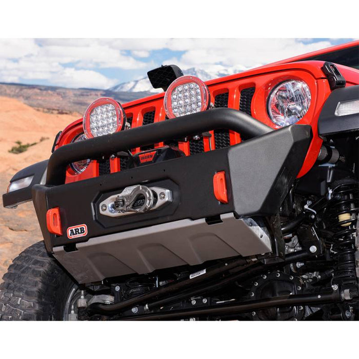 ARB 3450470 Bondi Stubby Front Winch Bumper for Jeep Gladiator 2018-2022