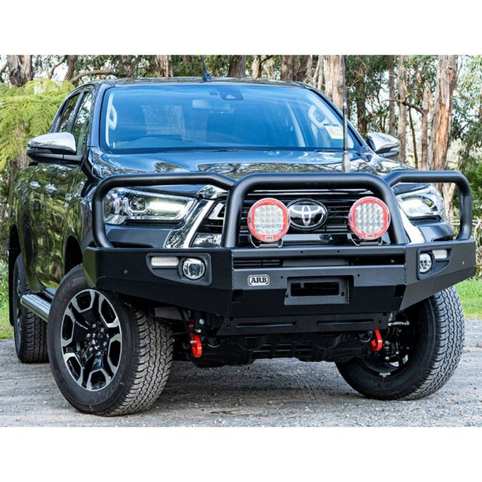 ARB 3414670 Commercial Front Bumper w/ Bull Bar for Toyota Hilux 2021