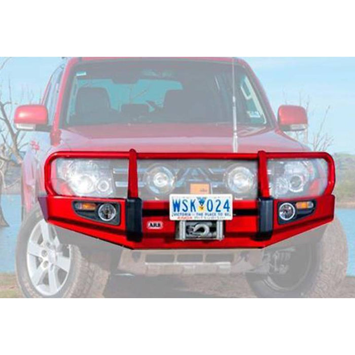 ARB 3434170 Deluxe Front Bumper w/ Bull Bar for Mitsubishi Pajero 2006-2011