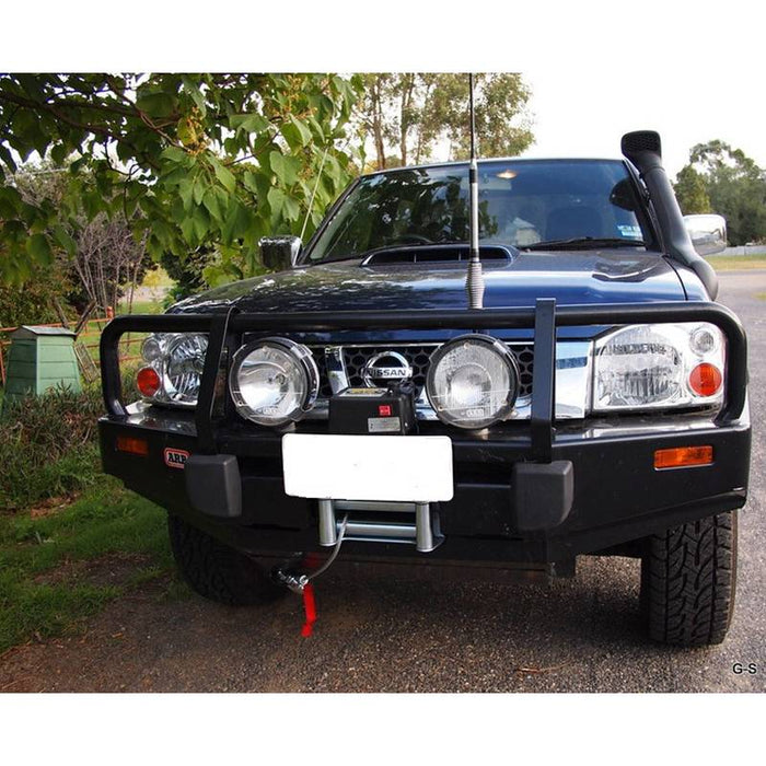 ARB 3438100 Deluxe Front Bumper w/ Bull Bar for Nissan Frontier 2002-2005