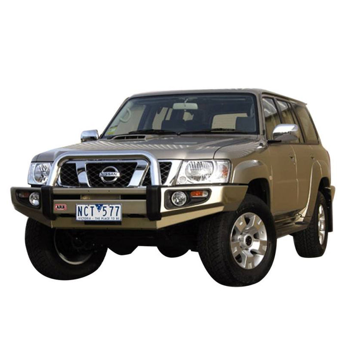 ARB 3917140 Deluxe Sahara Front Bumper w/ Bar for Nissan Patrol GU 2004-2021