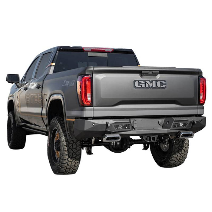 ADD R441051280103 Stealth Fighter Rear Bumper w/ Exhaust Tips for Chevy Silverado 1500 2019-2022